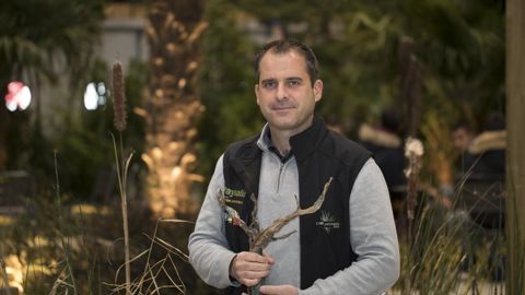 Laurent Gras est devenu Maître jardinier pour 2 ans à l’occasion de Paysalia, le 4 décembre dernier. Il succède à Anne Cabrol, récompensée en 2017. ©A. MOULARD